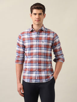 U.S. POLO ASSN. - Men's Tartan Checked Oxford Shirt