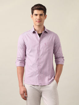 U.S. POLO ASSN. - Men's Tailored Fit Vertical Striped Shirt