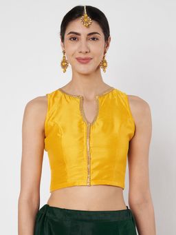 Studio Rasa - Chroma Gota Front Open Readymade Blouse