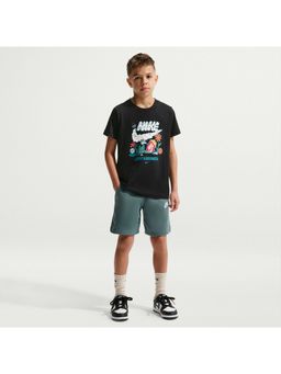 Nike - Sportswear Nsw Boxy Rest Kids Orange T-Shirt