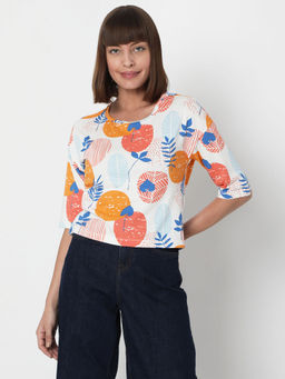 VERO MODA - Women Printed Multicolor T-Shirt