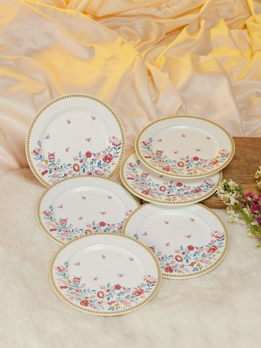 Buy The Wishing Chair Raindrops and Roses Dessert Plate (Set of