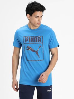 Puma - Mens Logo Camo T-Shirt