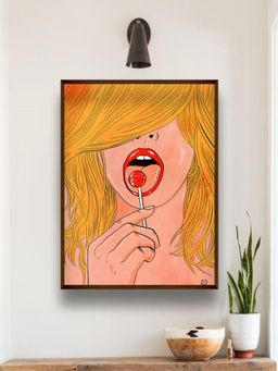 The Art House - Abstract Painting Multicolor (40X30 Inches)