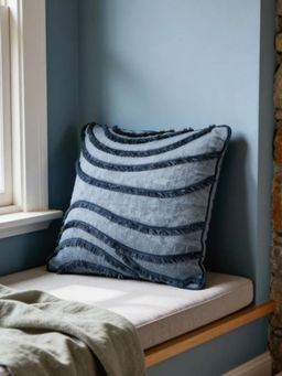 Life n Colors - Indigo Wave Cushion