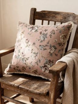 Life n Colors - Eternal Garden Dusty Rose Floral Cushion Cover