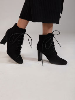 Twenty Dresses by Nykaa Fashion - Black Love Next Door Boots