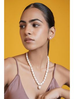 Royal Pitarah - Eternal Pearl Gold Necklace