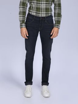 Wrangler - Men Blue Vegas Skinny Fit Low Rise Jeans