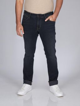 Wrangler - Men Blue Skanders Slim Fit Low Rise Jeans