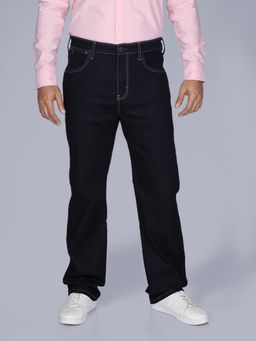 Wrangler - Men Blue 13Mwz Comfort Fit Mid Rise Jeans