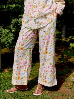 Farm Loom - White Blossom Pant