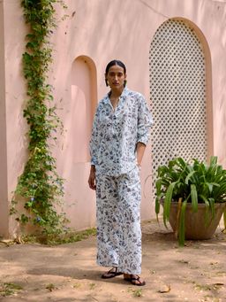 Farm Loom - White Luna Pant