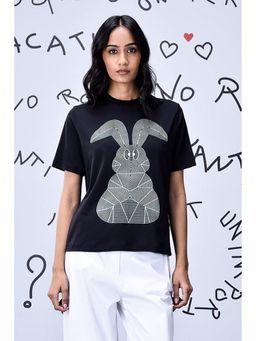 Genes Lecoanet Hemant - Scribble Text T-Shirt -Black