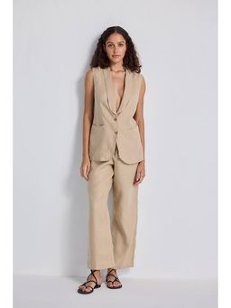 Reistor - Wide Leg Pants In Hemp