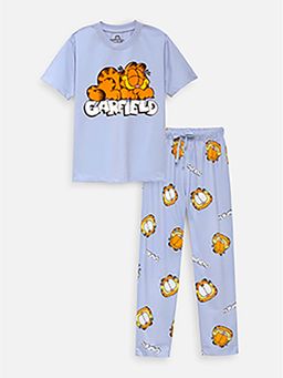Napchief - Blue Garfield DND T-shirt and Pyjama