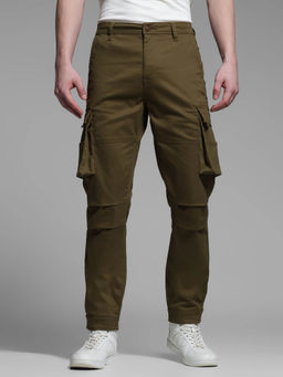 Jack & Jones - Brown Anti Fit Cargo