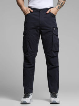 Jack & Jones - Blue Anti Fit Cargo