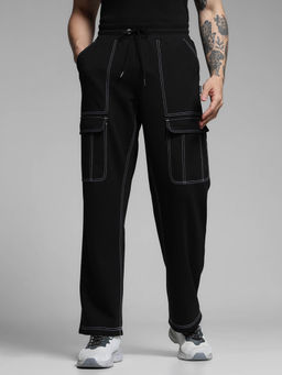 Jack & Jones - Black Regular Fit Cargo