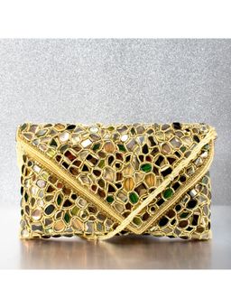 Peora - Clutch Purses for Women Wedding Handmade Evening Party Bridal Clutch - C91Gml