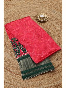 Soch - Red Printed Dupatta