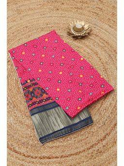 Soch - Pink Printed Dupatta