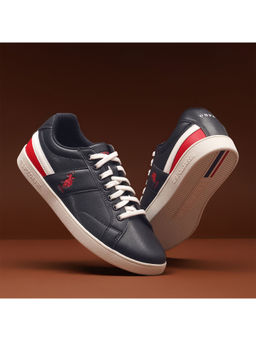 U.S. POLO ASSN. - Men Salvin 2.0 Navy Blue Sneakers