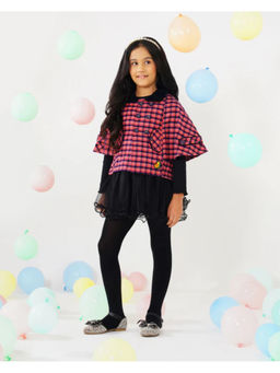 Avokiddos - Girls Pink Winter British Style Jacket