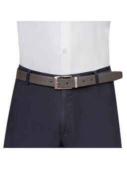 United Colors of Benetton - Quinton Men Reversible Belt - Grey & Black