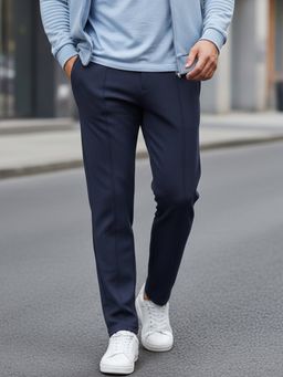 Bewakoof - Men's Blue Track Pants