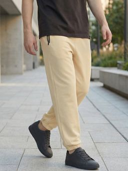Bewakoof - Men's Brown Oversized Joggers