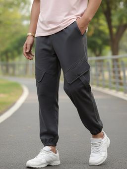Bewakoof - Air 1.0 Men's Grey Super Loose Fit Cargo Joggers