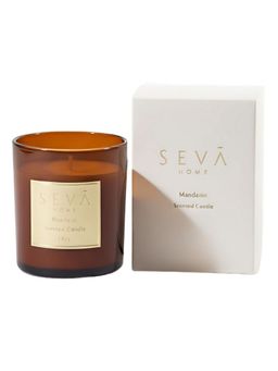SEVA HOME - Signature Mandarin Scented Candle Gift Box Soy Wax Luxury Home Décor
