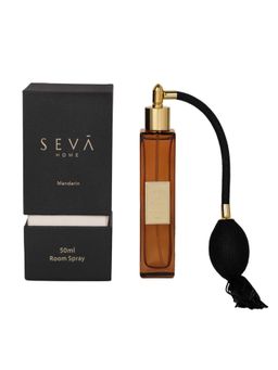 SEVA HOME - Mandarin Room Spray (50Ml) Long-Lasting Scent Freshens Rooms
