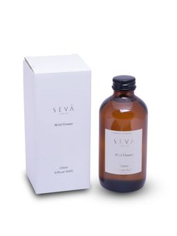 SEVA HOME - Diffuser Refill - Wild Flower - 250 ml-Long-Lasting Scent Refills Diffusers