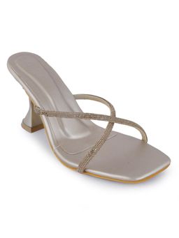 SCENTRA - Spain Gold Party Embellished Heels