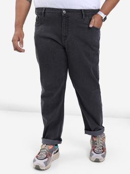 HIGHLANDER - Plus Size Men Mid-Rise Tapered Fit Light Fade Stretchable Jeans