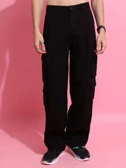 HIGHLANDER - Men Mid-Rise Carpenter Fit Clean Look Non Stretchable Jeans