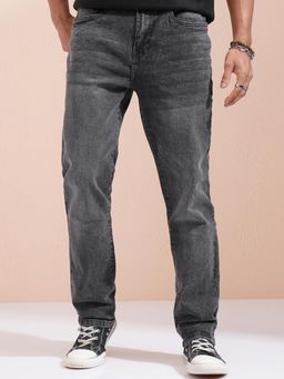 HIGHLANDER - Men Straight Fit Light Fade Stretchable Jeans