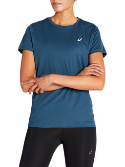 ASICS - Silver Ss Blue Womens T-shirts