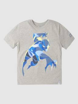 GAP - Boys Grey Avengers Relaxed Fit Crew Neck T-Shirt
