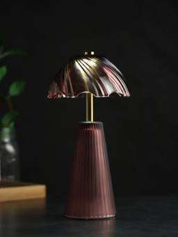 De Maison Decor - Calista Crystelle Glass Lamp