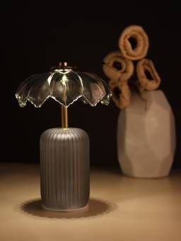 De Maison Decor - Novelle Crystelle Glass Lamp