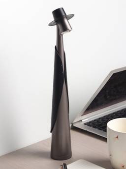 De Maison Decor - Baron Fedora Grey Lamp