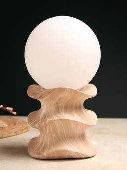 De Maison Decor - Stack Forme Brown Table Lamp