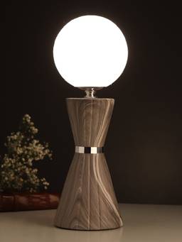 De Maison Decor - Sculpt Forme Grey Table Lamp