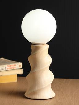 De Maison Decor - Twist Forme Brown Table Lamp