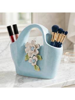 De Maison Decor - Handbag Fleur Porcelain Vase Pink