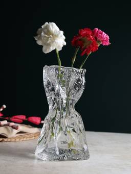 De Maison Decor - Vesper Night Glow Crystal Vase