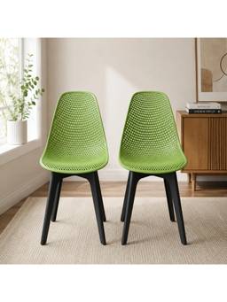 The Artment - Green Flora Chair (Pack of 2)